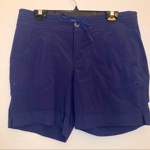 Athleta Nylon Navy 7” Inseam Shorts
